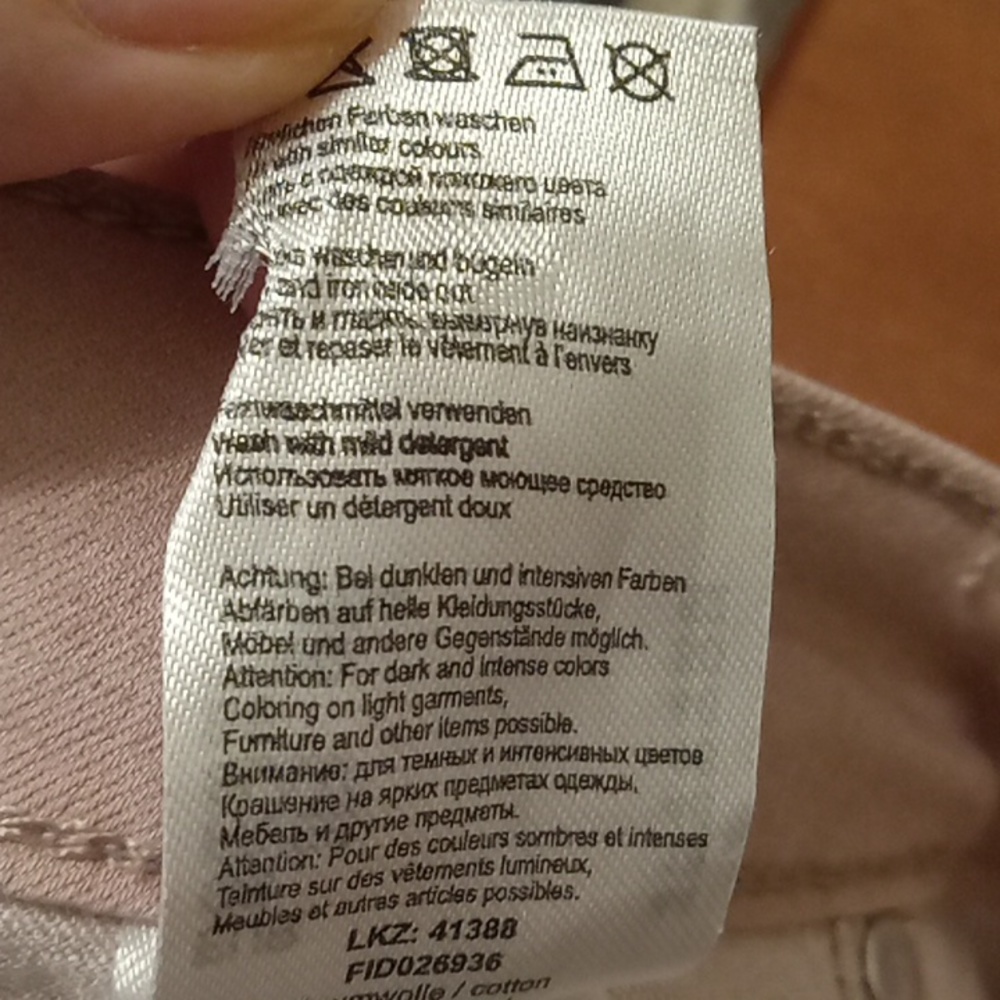 LASCANA mauve stretch jeans 44 🩷🩷🩷🩷 - Picture 6 of 6